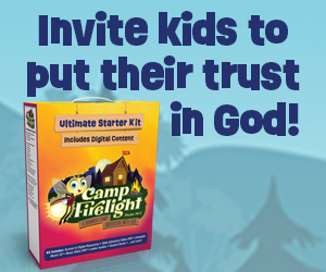 Invite kids to put their trust in God